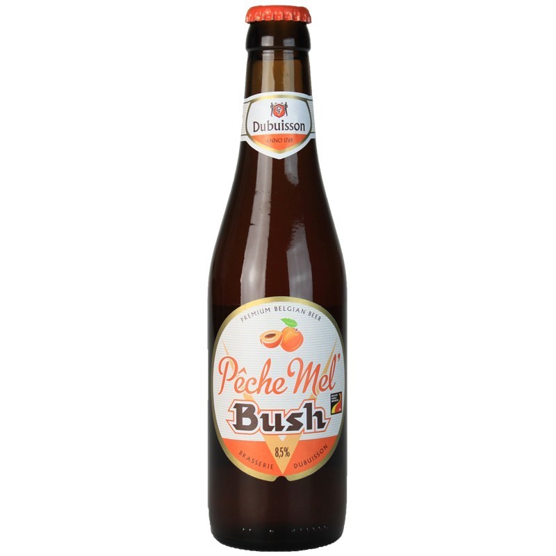 Peche Mel Bush 33 cl - Brasserie Dubuisson Peche Mel Bush 33 cl - Brasserie Dubuisson