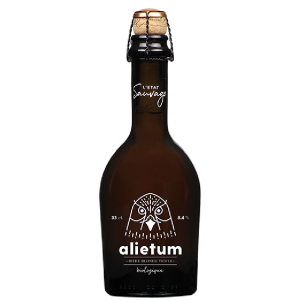 Bière blonde triple Alietum bio 8.4% avec mousse persistante