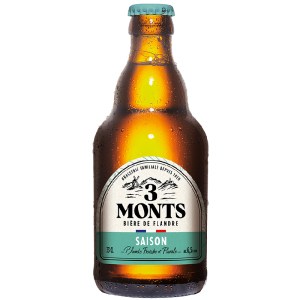 Bouteille de 3 Monts Saison avec houblon et agrumes
