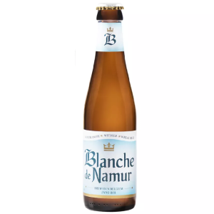 Bouteille de Blanche de Namur, bière blanche belge
