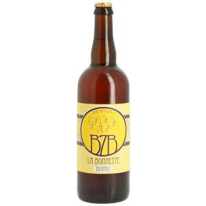 Bière artisanale Bonnette Blonde – Pale Ale dorée avec mousse fine