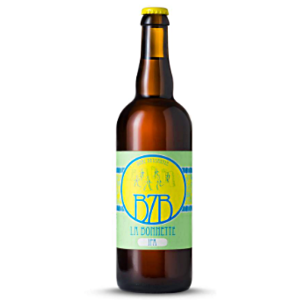 Bouteille de Bonnette IPA - Bière artisanale dorée avec mousse fine