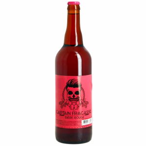 Bouteille de bière Captain Fracasse Rouge 75cl - Bière fruitée du Nord