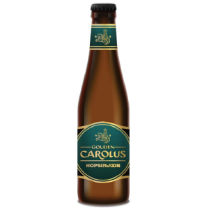 Bouteille de Carolus Hopsinjoor, bière blonde spéciale non filtrée