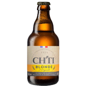 Bouteille de bière Ch'ti Blonde artisanale