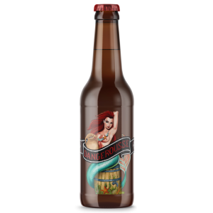 Bière artisanale Dangerousse, rousse aux notes de caramel