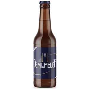 Bouteille de bière artisanale Demi de Mêlée 33 cl