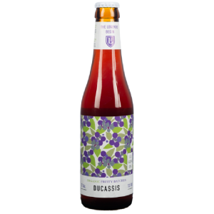Photo de la bière Ducassis Bio, bière fruitée au cassis certifiée bio