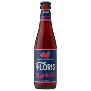 Bouteille de bière Floris Framboise 33cl - bière fruitée rouge belge