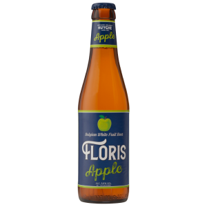 Bouteille de bière Floris Pomme 33cl, bière fruitée blonde à la pomme verte