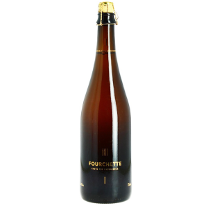 Bouteille de bière Fourchette blonde triple fermentation Van Steenberge