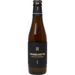 Bouteille de bière Fourchette blonde triple fermentation Van Steenberge 33 cl
