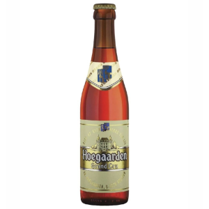 Bouteille de Hoegaarden Grand Cru bière blonde belge