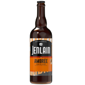 Bouteille de bière Jenlain Ambrée artisanale française