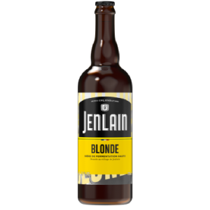 Bouteille de bière artisanale Jenlain Blonde