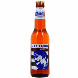 Bouteille de La Raoul 33cl bière blonde artisanale de la Brasserie Goudale
