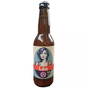 Bouteille de Léa Pale Ale 33 cl brassée par Motte Cordonnier