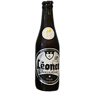 Bouteille de Léonce d'Armentières Triple 33 cl – Bière blonde artisanale