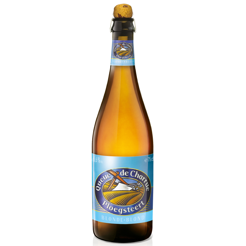 Queue Charrue Blonde 75 cl - Brasserie Vanuxeem Queue Charrue Blonde 75 cl - Brasserie Vanuxeem