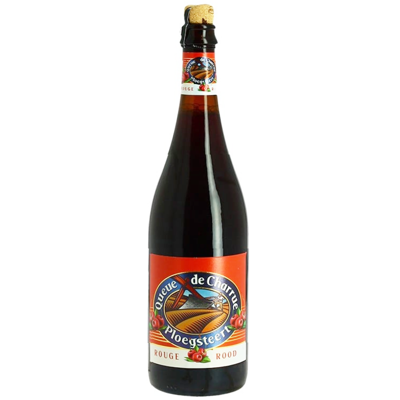 Queue Charrue Rouge 75 cl - Brasserie Vanuxeem Queue Charrue Rouge 75 cl - Brasserie Vanuxeem