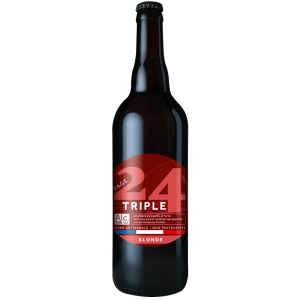 Bouteille de bière Page 24 Triple sur fond boisé