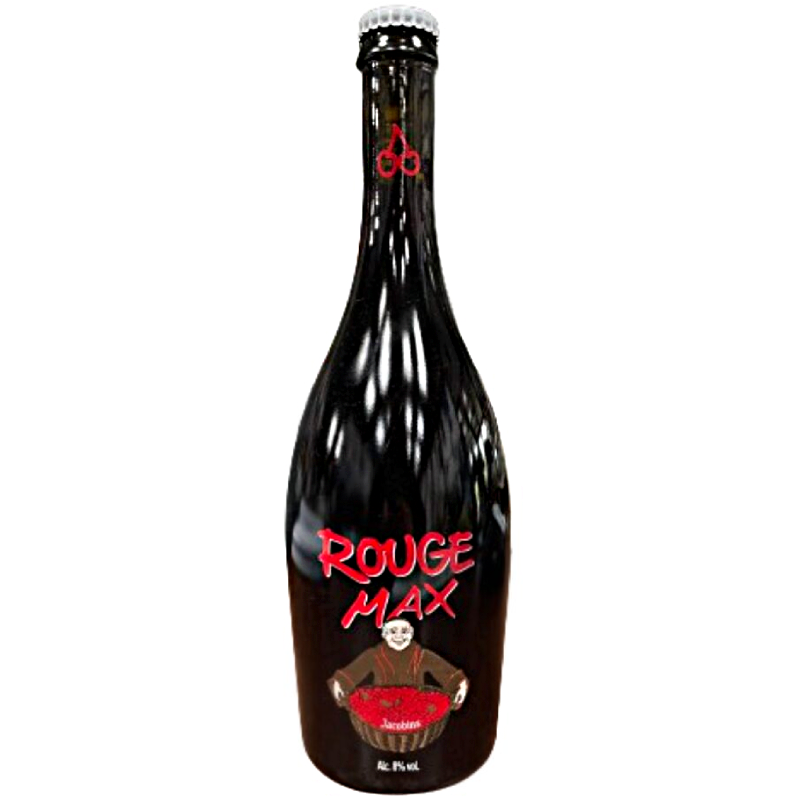 Photo de la bière Rouge Max en verre avec mousse rosée et robe rouge foncée Photo de la bière Rouge Max en verre avec mousse rosée et robe rouge foncée