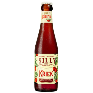 Bouteille de Silly Kriek – bière rouge à la cerise, mousse onctueuse
