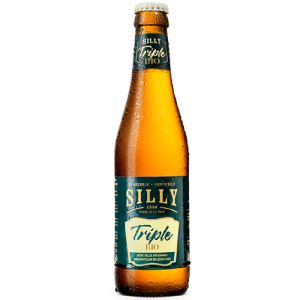 Bouteille de Silly Triple Bio, bière triple belge bio artisanale