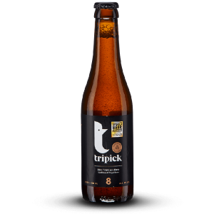 Photo de la bouteille Tripick Triple 33 cl bière blonde belge 8%