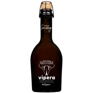 Bouteille de bière blonde IPA bio Vipera 33cl de la Brasserie De Sutter