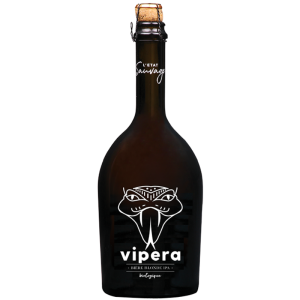 Bouteille de bière blonde IPA bio Vipera 75 cl de la Brasserie De Sutter