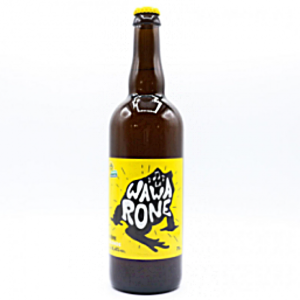 Bouteille de bière Wawarone Blonde 75 cl – Golden Strong Ale artisanale française
