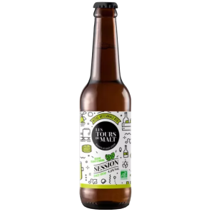 Bouteille de Rincette IPA – Bière artisanale aux agrumes de la brasserie Tours du Malt