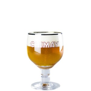 Verre à bière Chimay 33 cl avec logo gravé