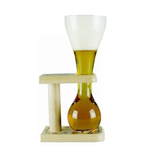 Verre à bière Kwak 33 cl et son socle