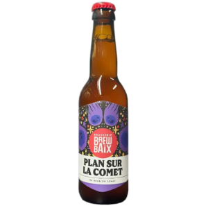 Bouteille de Plan sur la Comet 33 cl – IPA artisanale de la brasserie Brewbaix