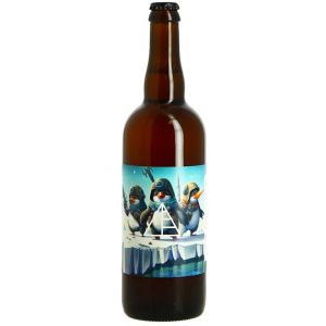 Bouteille de bière Banquise Attack 75 cl de la Brasserie Chromatique