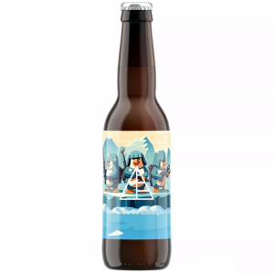 Bouteille de bière Banquise Attack 33 cl de la Brasserie Chromatique