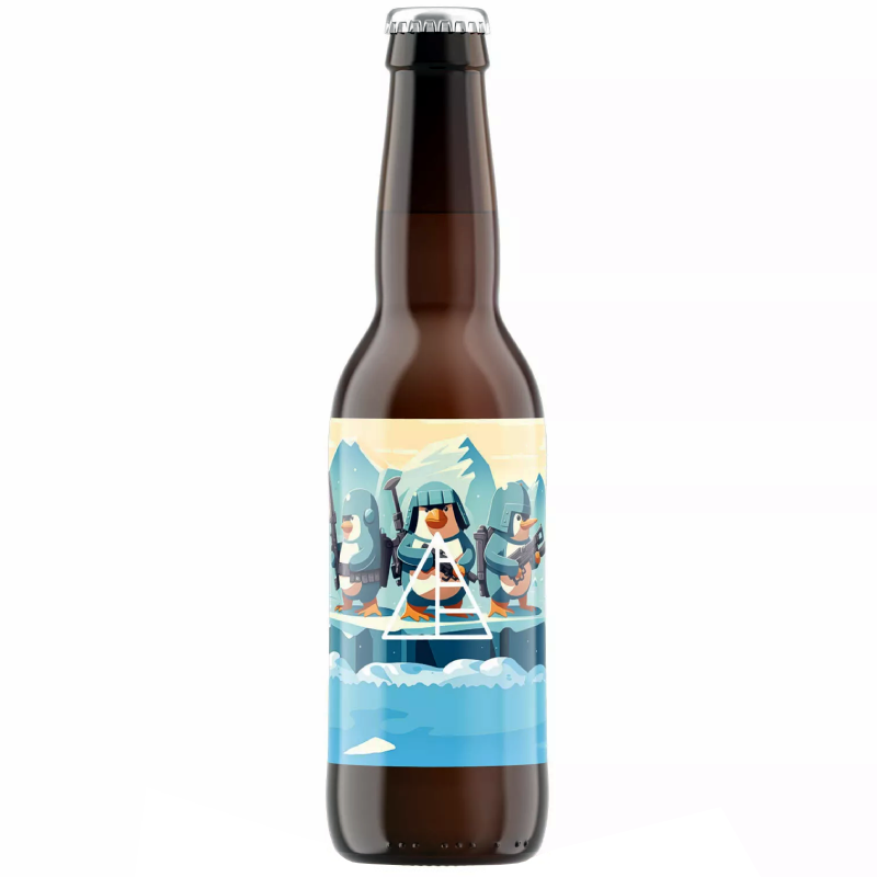 Bouteille de bière Banquise Attack 33 cl de la Brasserie Chromatique Bouteille de bière Banquise Attack 33 cl de la Brasserie Chromatique