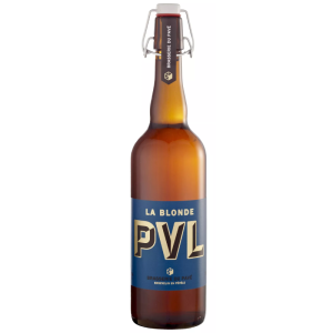 Bouteille de bière PVL Blonde 75 cl de la Brasserie du Pavé
