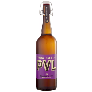 Bouteille de PVL IPA 75 cl de la Brasserie du Pavé – Bière artisanale IPA aux houblons du Nord