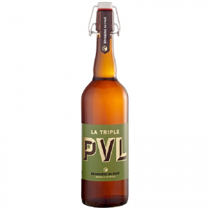 Bouteille de PVL Triple 75 cl – bière blonde artisanale du Nord