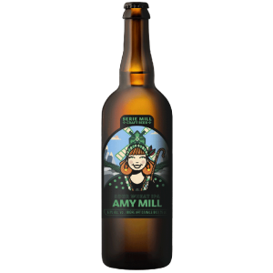 Bouteille de bière Amy Mill 75 cl de la Brasserie Moulins d’Ascq
