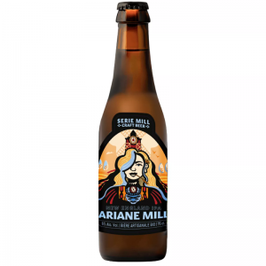 Bouteille de bière Ariane Mill 33 cl – NEIPA bio trouble aux reflets dorés