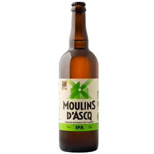 Bouteille Moulins d’Ascq IPA bio 75 cl