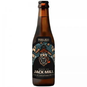 Bouteille Jack Mill Black IPA bio 33 cl Brasserie Moulins d’Ascq