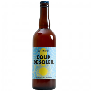 Bouteille de Coup de Soleil 75 cl – Double IPA blonde, houblonnée et tropicale