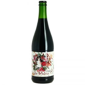 Bouteille Maline 75 cl Brasserie Thiriez – bière noire des Flandres avec mousse crème
