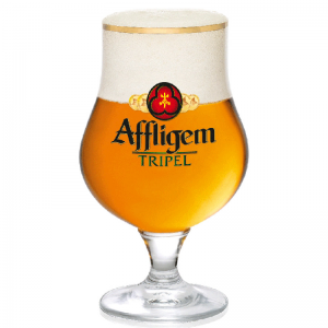 Verre Affligem Triple 50 cl avec bière