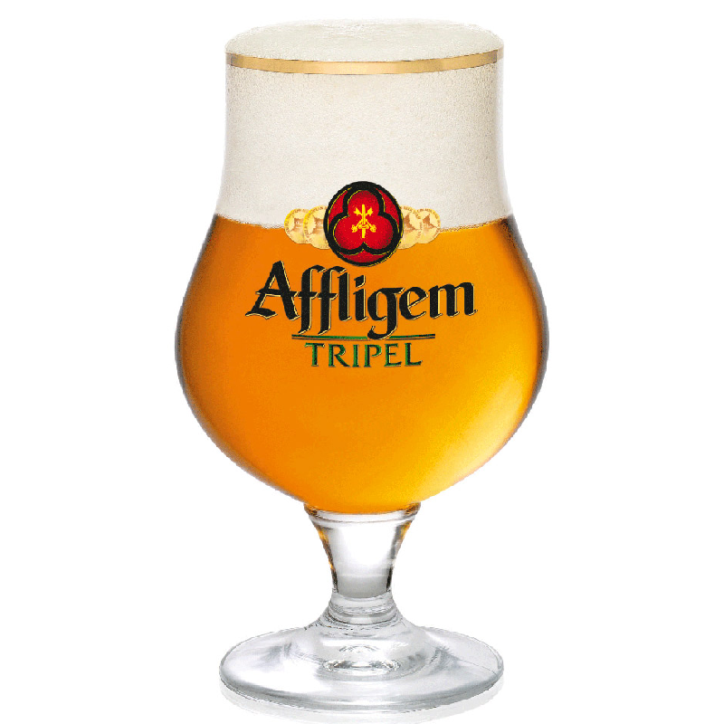 Verre Affligem Triple 50 cl avec bière